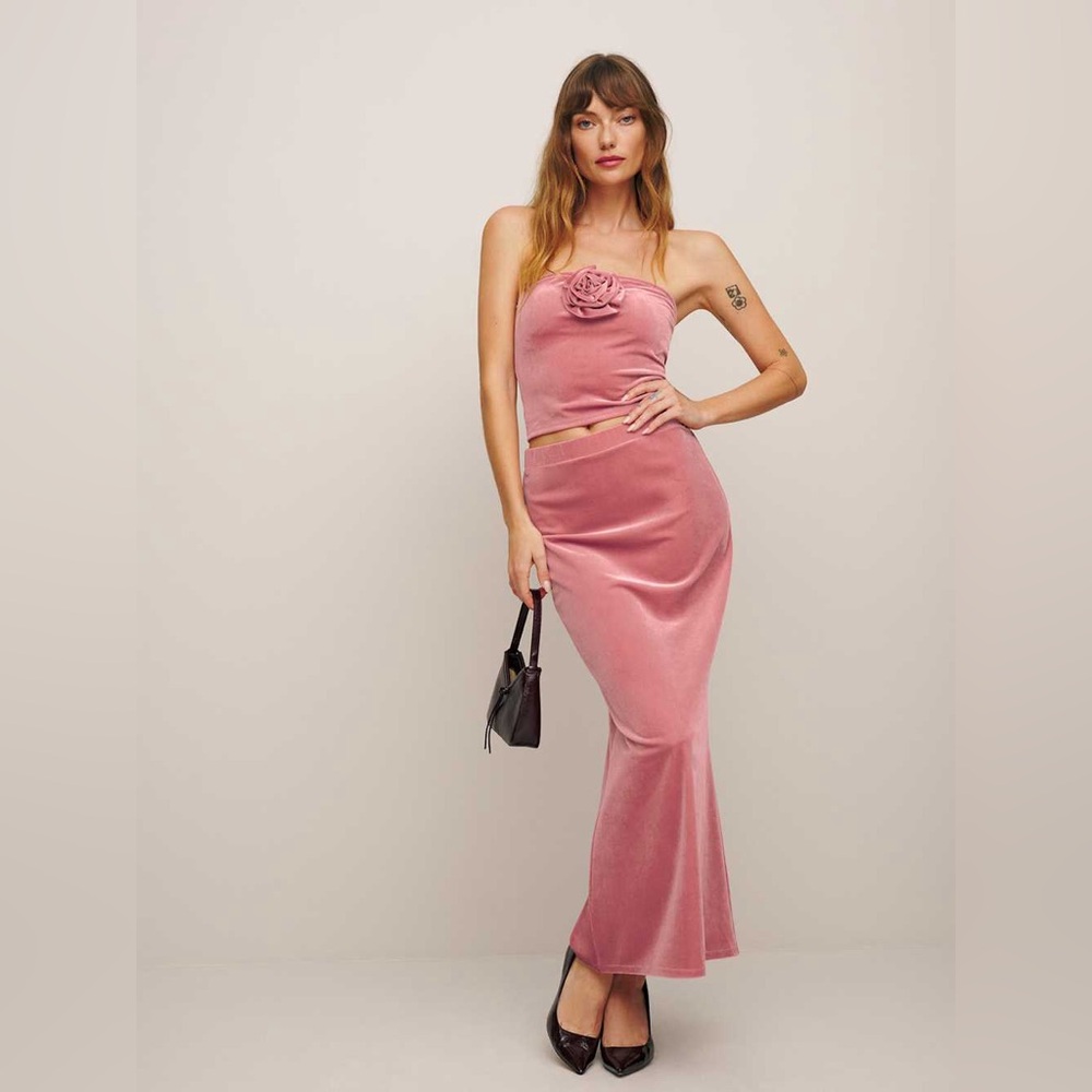 NEW Reformation Adalynn Knit Two Piece